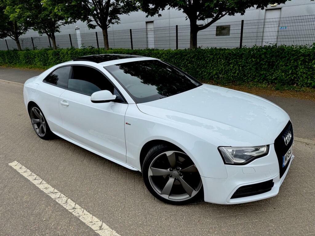 Audi A5 1.8 Tfsi Black Edition Multitronic Euro 6 S S White #2