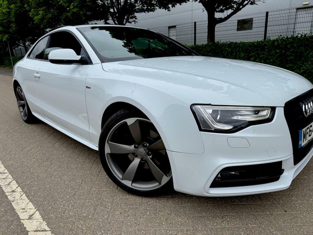 Audi A5 1.8 Tfsi Black Edition Multitronic Euro 6 S S White #6