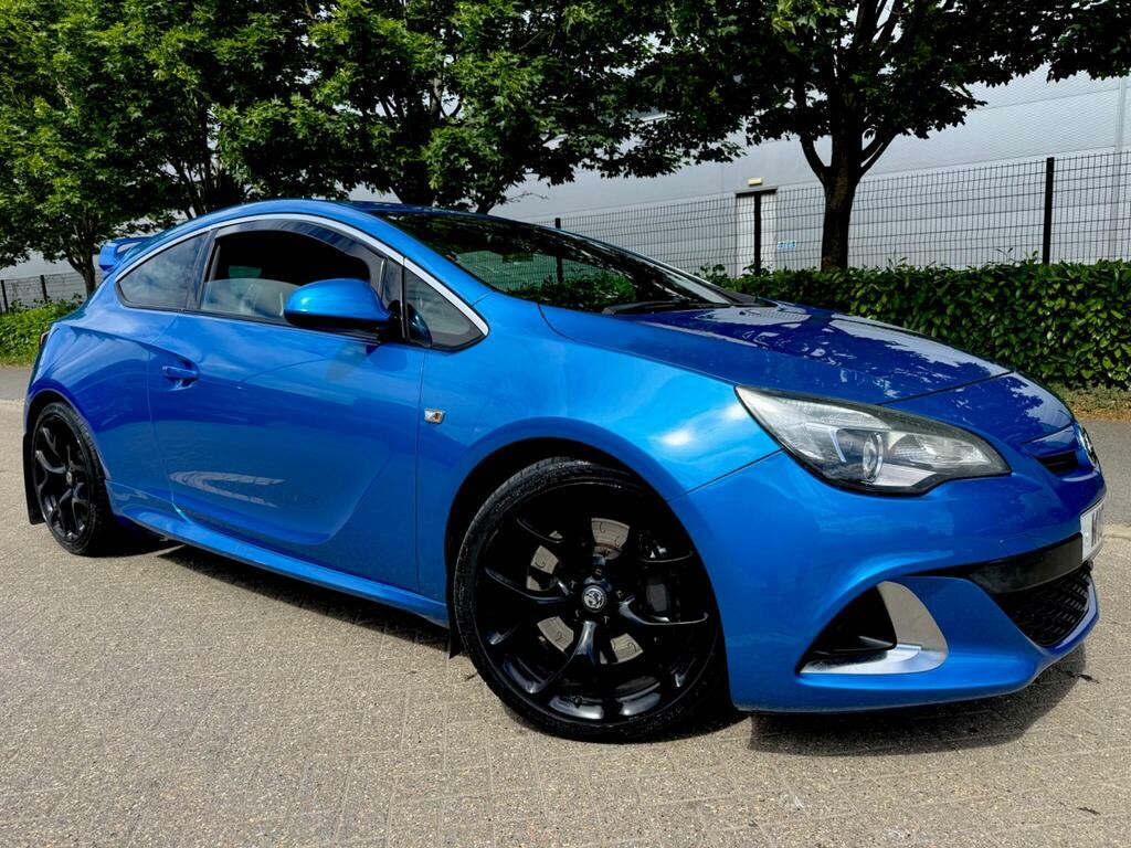 Vauxhall Astra GTC 2.0T Vxr Euro 5 S S Blue