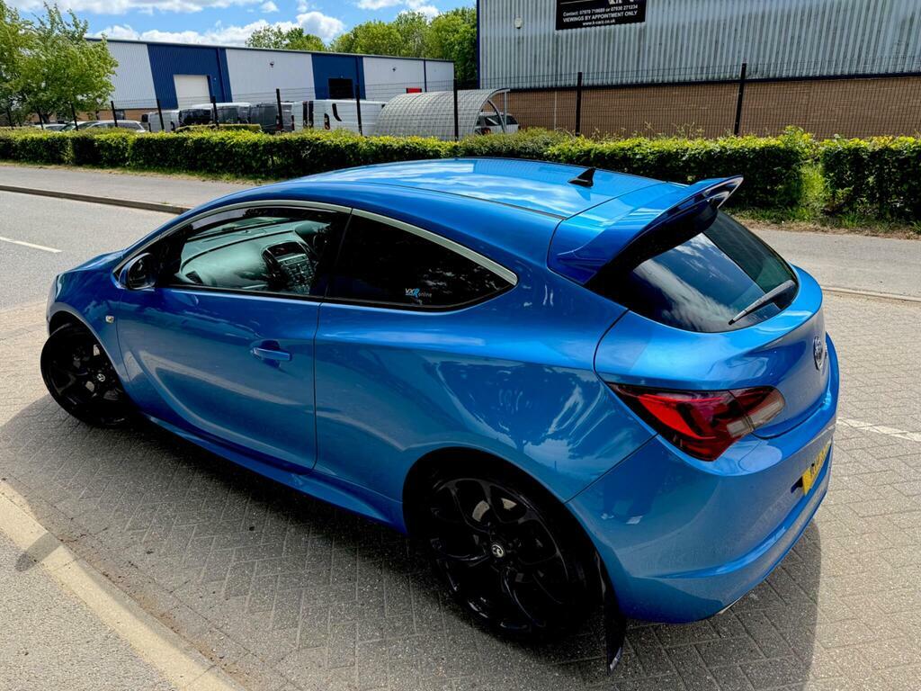 Vauxhall Astra GTC 2.0T Vxr Euro 5 S S Blue #4