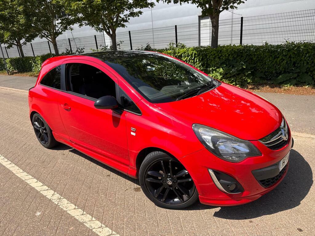 Vauxhall Corsa 1.2 16V Limited Edition Euro 5 RF14UJO Red #2