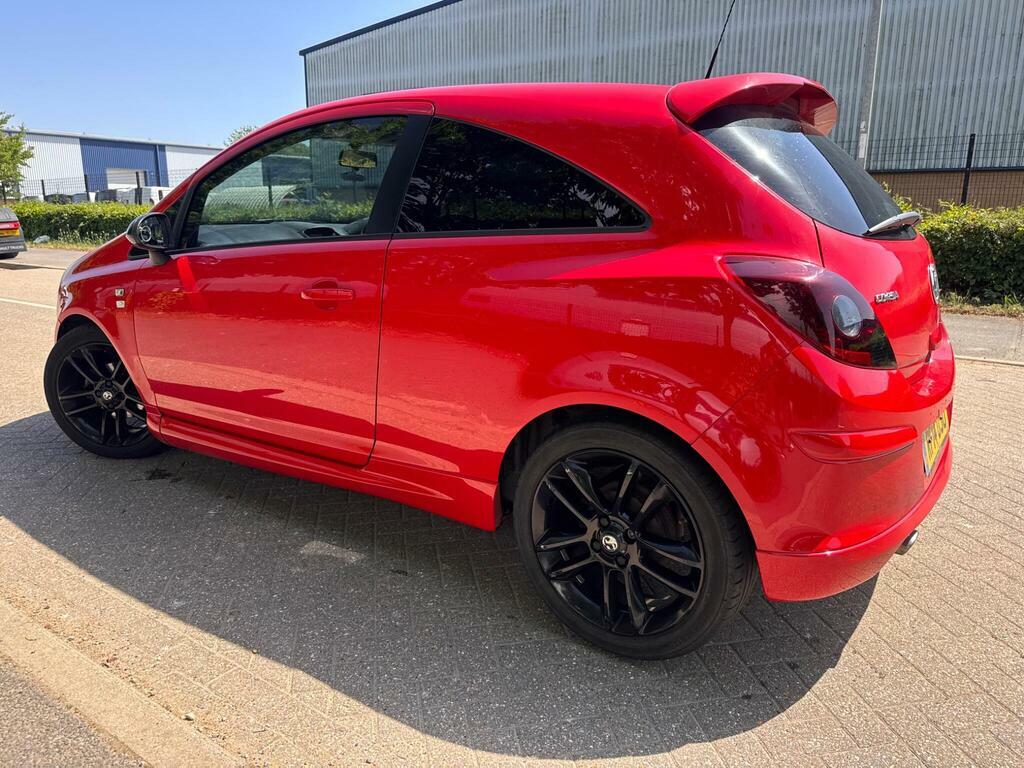 Vauxhall Corsa 1.2 16V Limited Edition Euro 5 RF14UJO Red #3