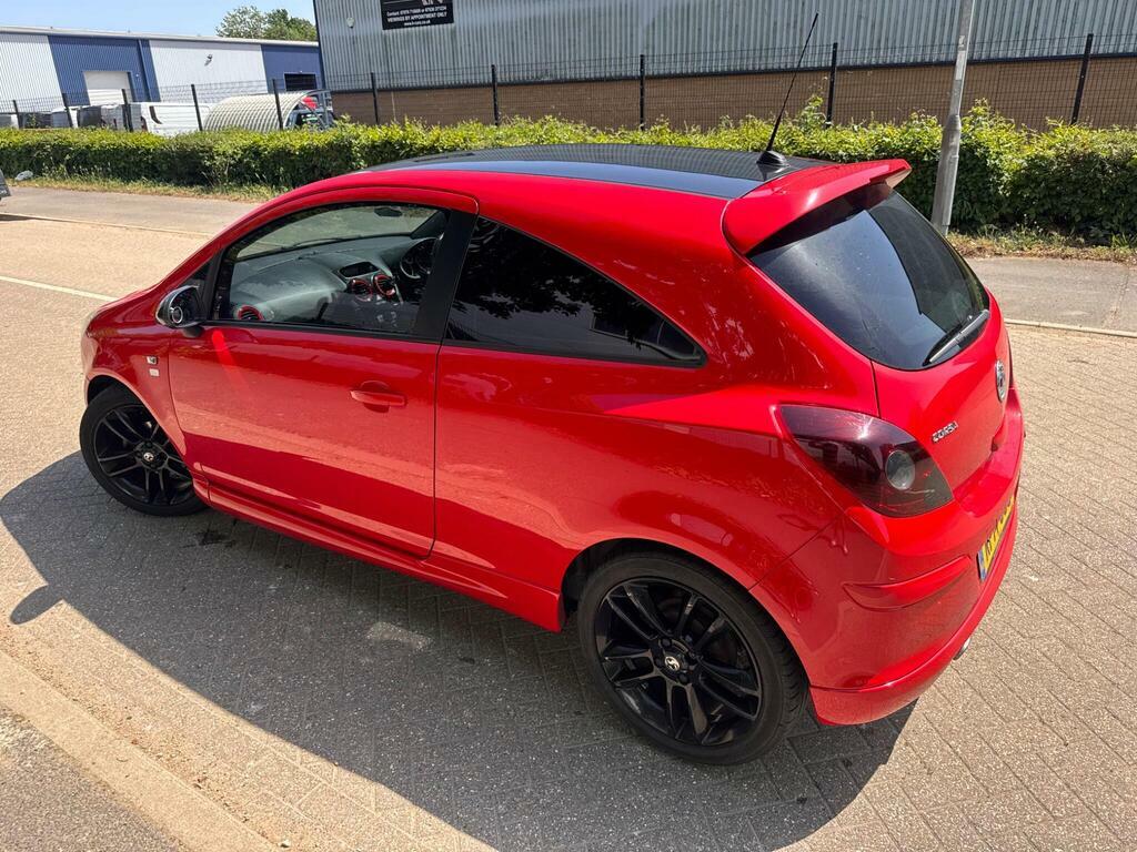 Vauxhall Corsa 1.2 16V Limited Edition Euro 5 RF14UJO Red #4