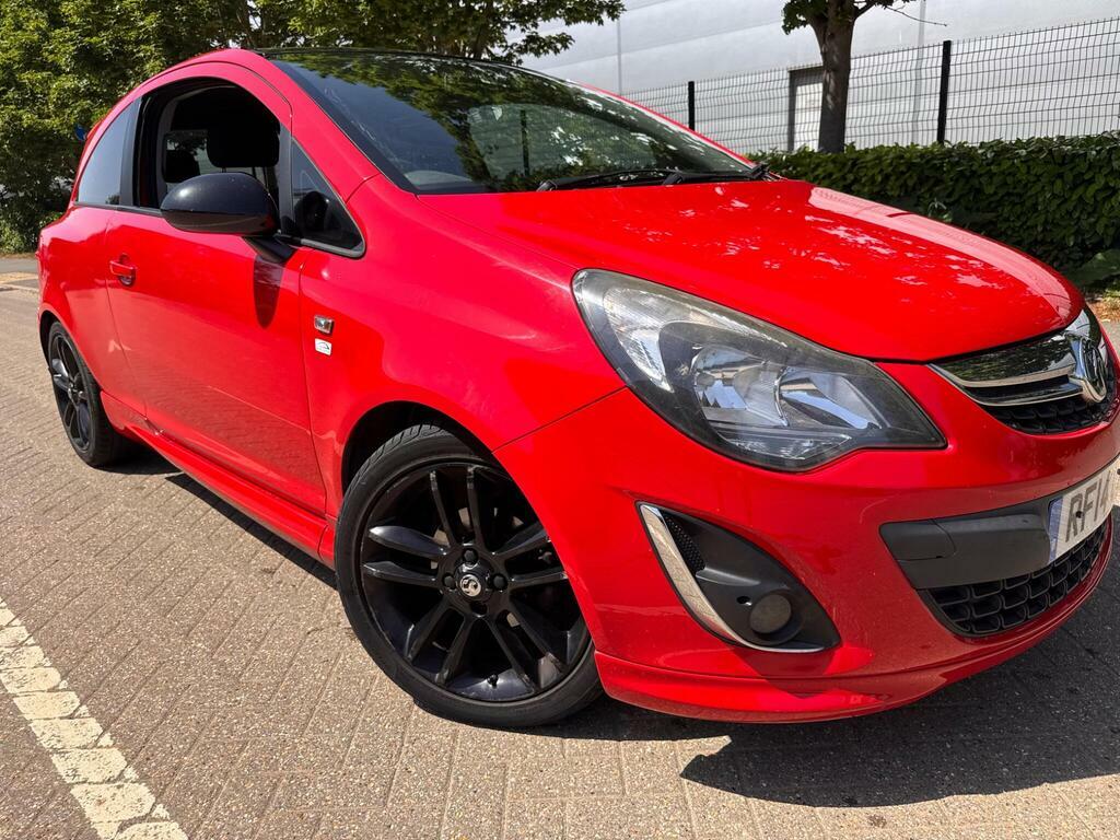 Vauxhall Corsa 1.2 16V Limited Edition Euro 5 RF14UJO Red #6