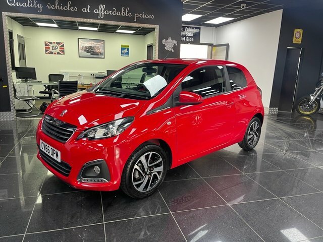 Peugeot 108 Puretech Allure Hatchback Red