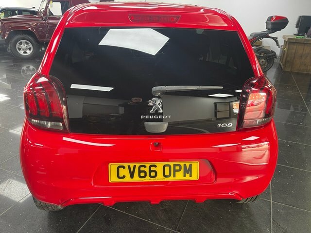 Peugeot 108 Puretech Allure Hatchback Red #5