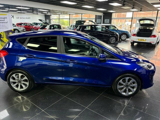 Ford Fiesta Ecoboost Zetec Hatchback KX67VAU Blue #6