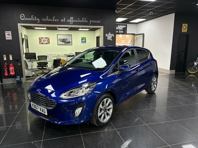 Ford Fiesta Ecoboost Zetec Hatchback Blue