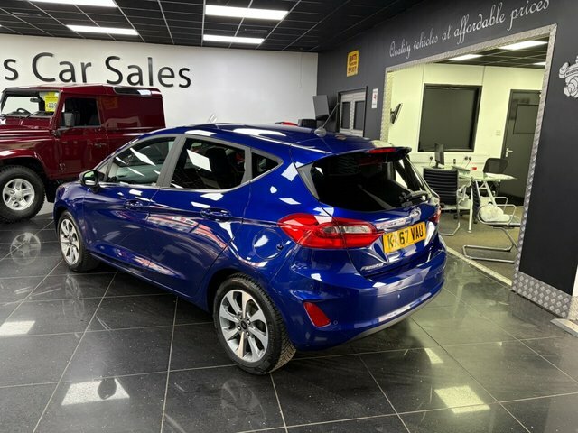 Ford Fiesta Ecoboost Zetec Hatchback KX67VAU Blue #5