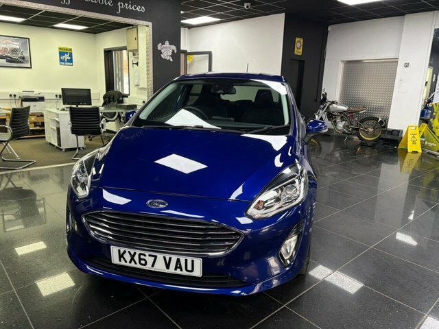 Ford Fiesta Ecoboost Zetec Hatchback KX67VAU Blue #2