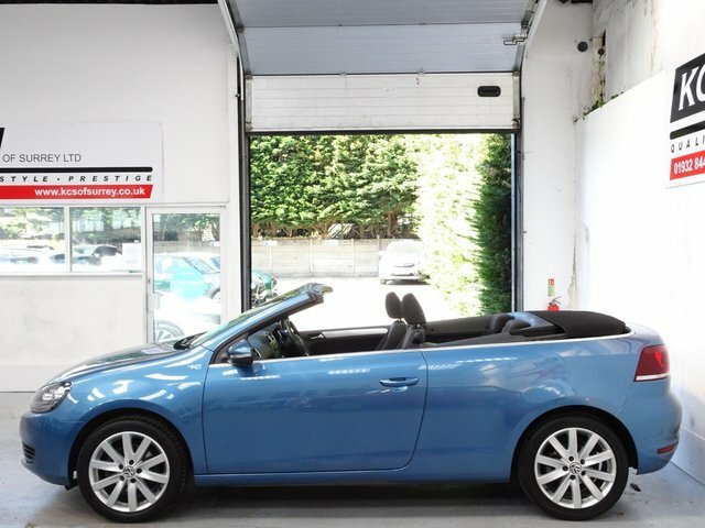 Volkswagen Golf 1.6 Tdi Bluemotion Tech Se Cabriolet Ma LC15FLG Blue #2