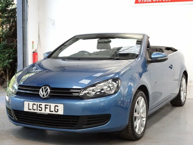 Volkswagen Golf 1.6 Tdi Bluemotion Tech Se Cabriolet Ma LC15FLG Blue #3