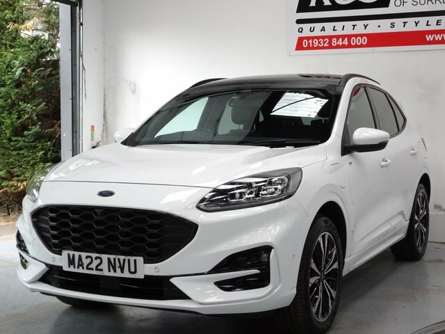 Ford Kuga 2.5 Duratec 14.4Kwh St-line X Edition Suv Petr MA22NVU White #5