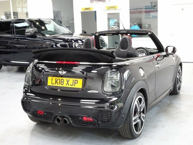 Mini Convertible 2.0 John Cooper Works Convertible LK18XJP Black #4