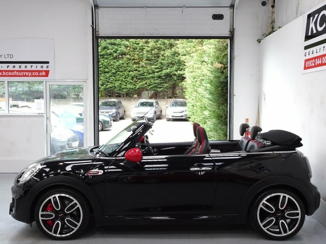 Mini Convertible 2.0 John Cooper Works Convertible LK18XJP Black #2
