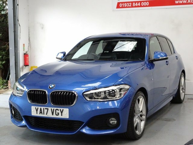 BMW 1 Series 1.5 116D M Sport Hatchback Euro 6 YA17VGY Blue #4