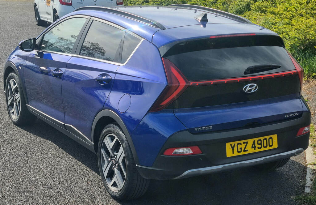 Hyundai Bayon 1.0 Tgdi 48V Mhev Premium Dct YGZ4900 Blue #4