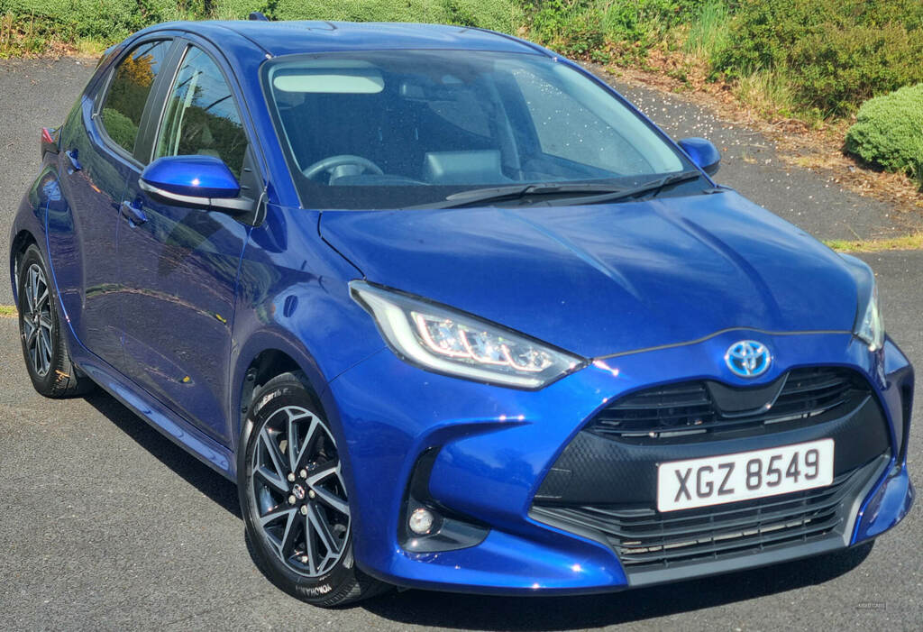 Toyota Yaris 1.5 Hybrid Design Cvt XGZ8549 Blue #3