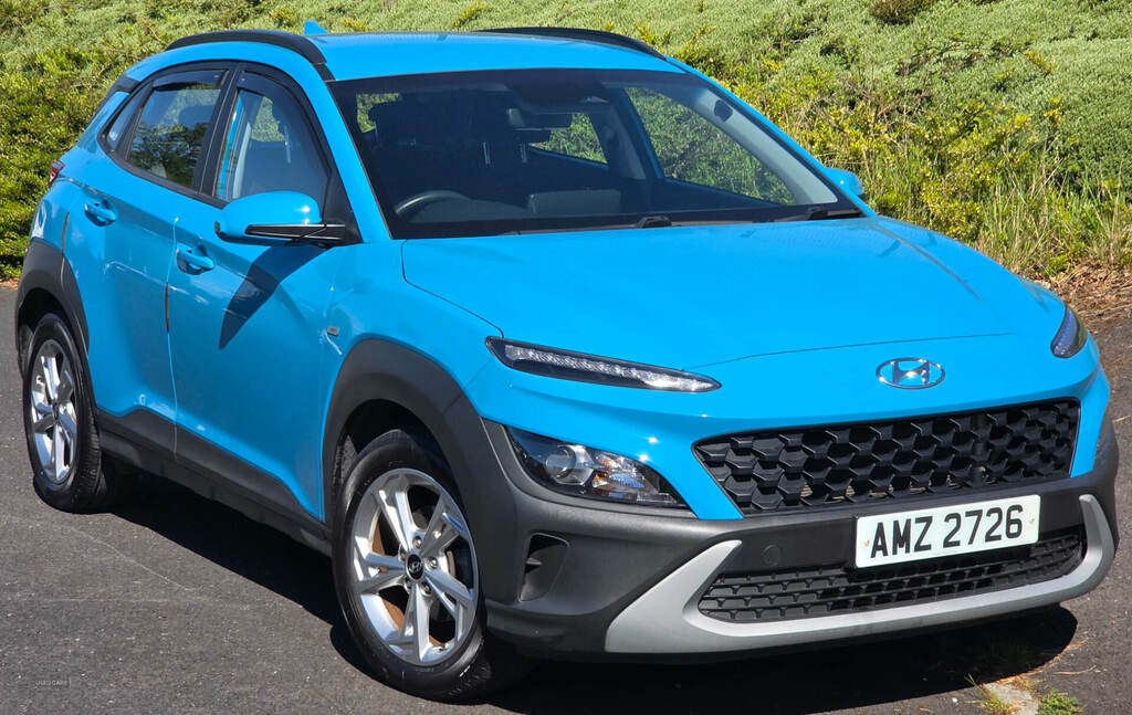 Hyundai Kona 1.0 Tgdi 48V Mhev Se Connect AMZ2726 Blue #3