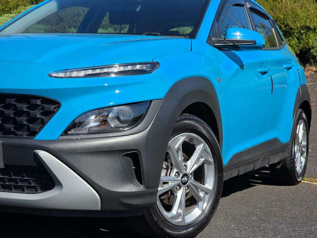 Hyundai Kona 1.0 Tgdi 48V Mhev Se Connect AMZ2726 Blue #2