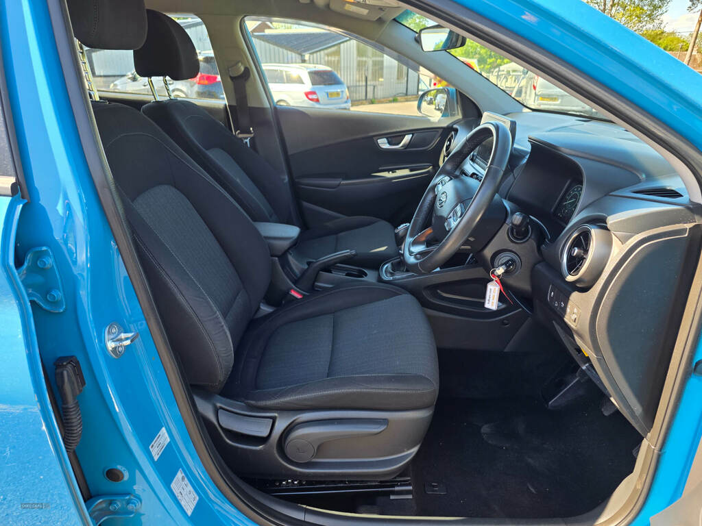 Hyundai Kona 1.0 Tgdi 48V Mhev Se Connect AMZ2726 Blue #6