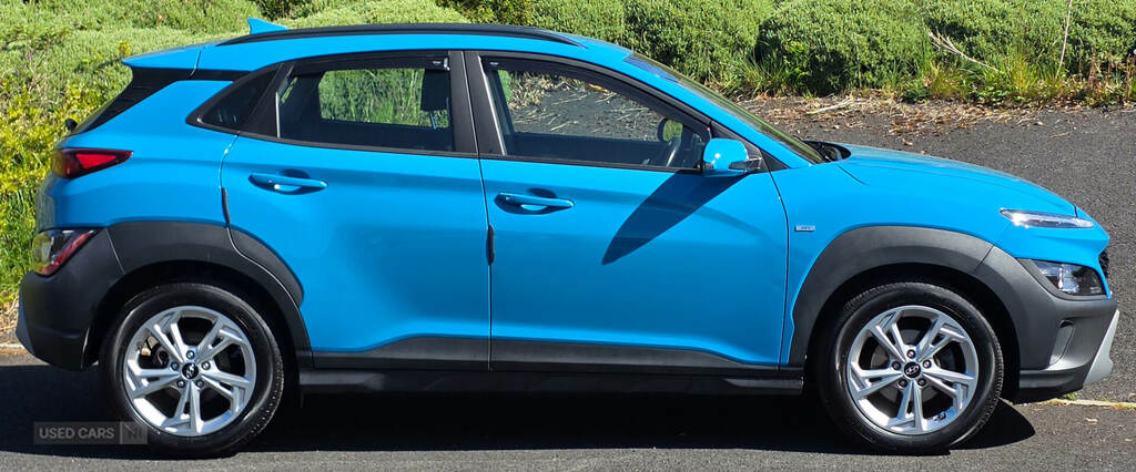 Hyundai Kona 1.0 Tgdi 48V Mhev Se Connect AMZ2726 Blue #5