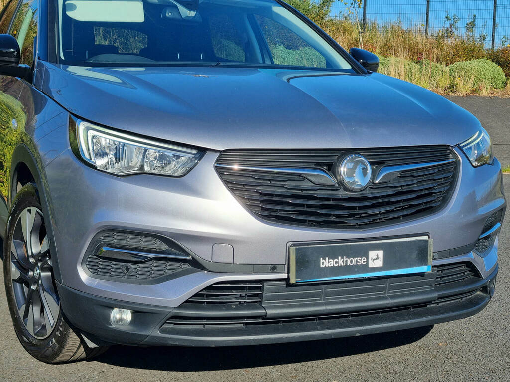 Vauxhall Grandland X 1.2 Turbo Sri Nav XUI8593 Grey #4