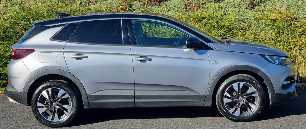 Vauxhall Grandland X 1.2 Turbo Sri Nav XUI8593 Grey #6