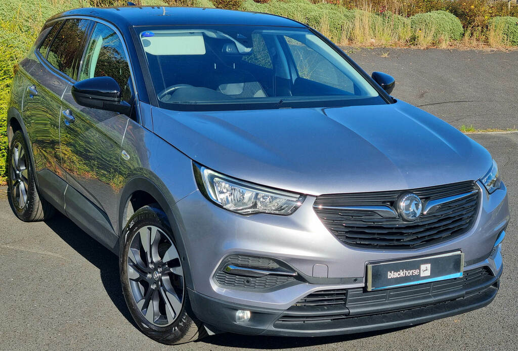 Vauxhall Grandland X 1.2 Turbo Sri Nav XUI8593 Grey #3