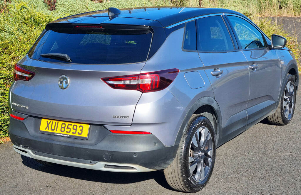 Vauxhall Grandland X 1.2 Turbo Sri Nav XUI8593 Grey #5