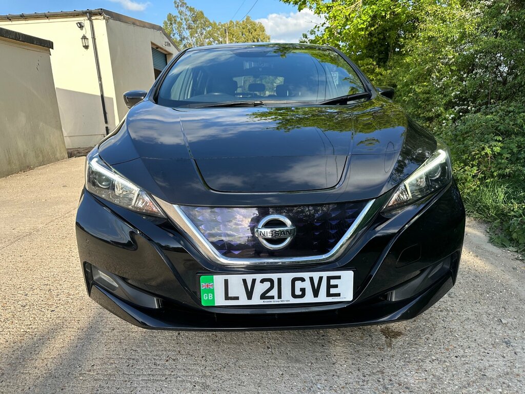Nissan Leaf 40Kwh 10 Hatchback 150 Ps LV21GVE Black #5