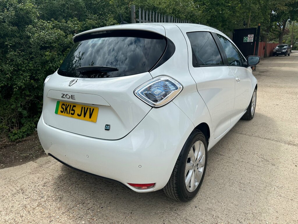 Renault Zoe 22Kwh Dynamique Nav Hatchback B White #3