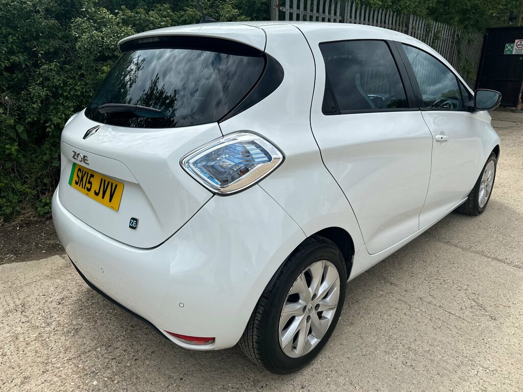 Renault Zoe 22Kwh Dynamique Nav Hatchback B White #10
