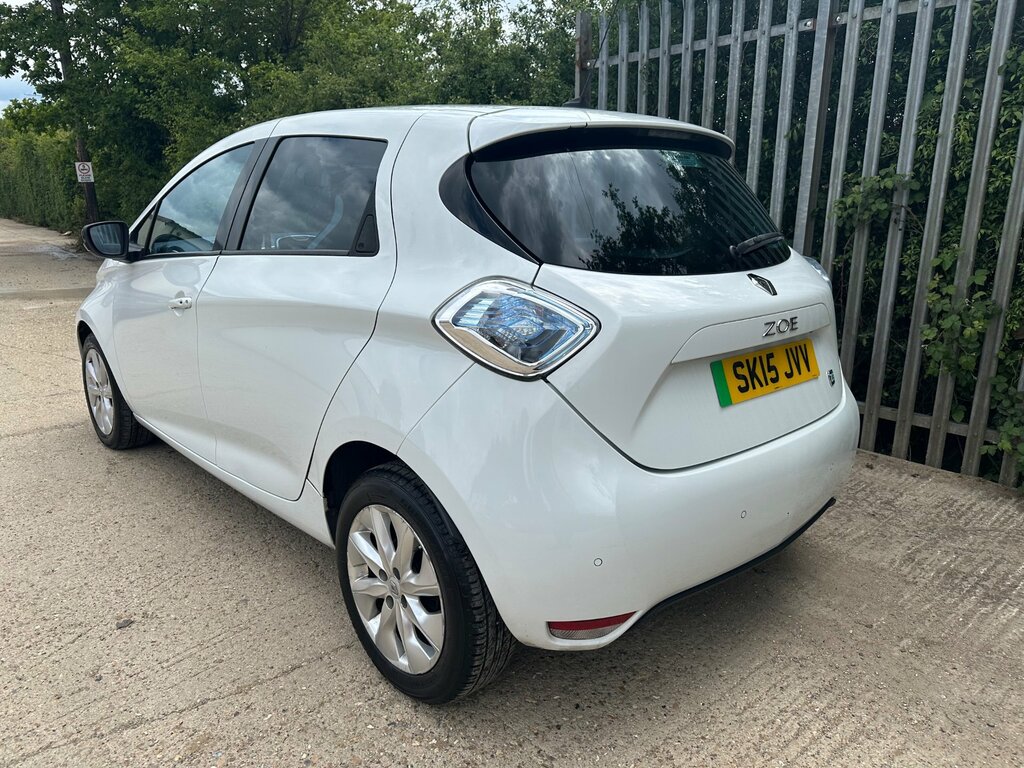 Renault Zoe 22Kwh Dynamique Nav Hatchback B White #12