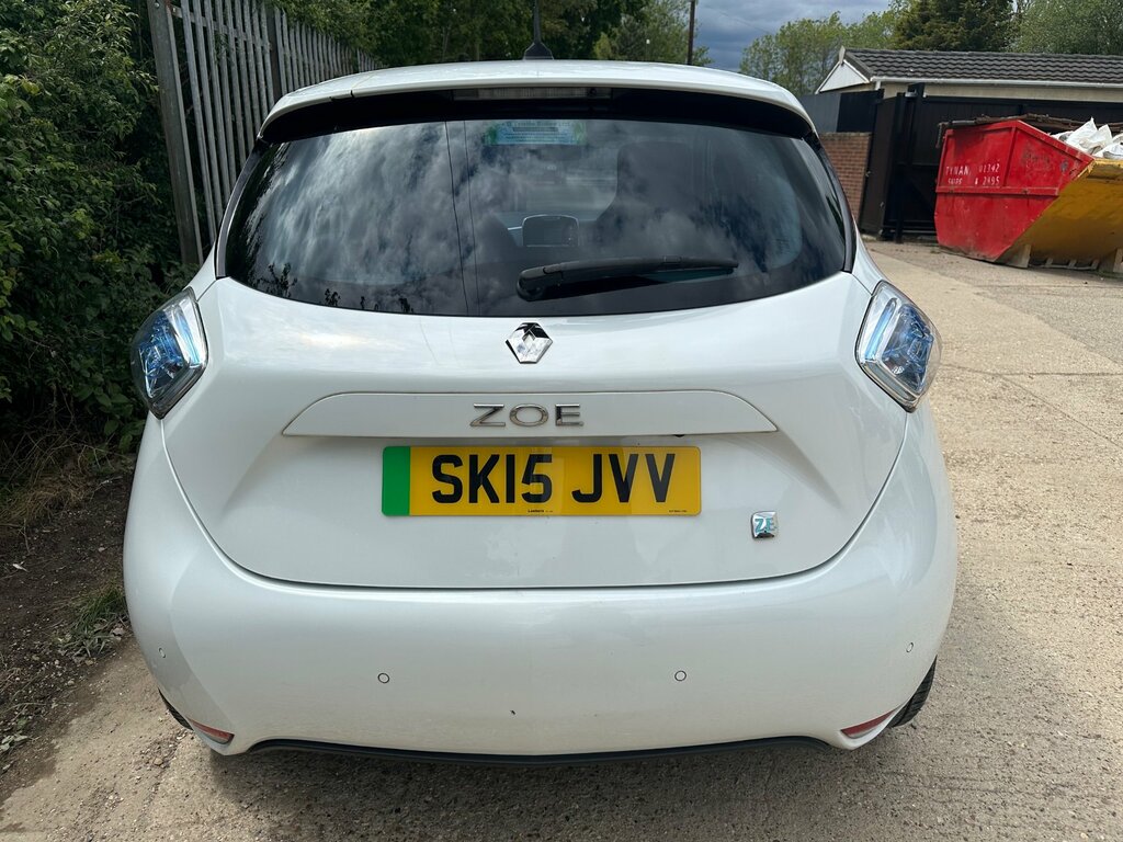 Renault Zoe 22Kwh Dynamique Nav Hatchback B White #4