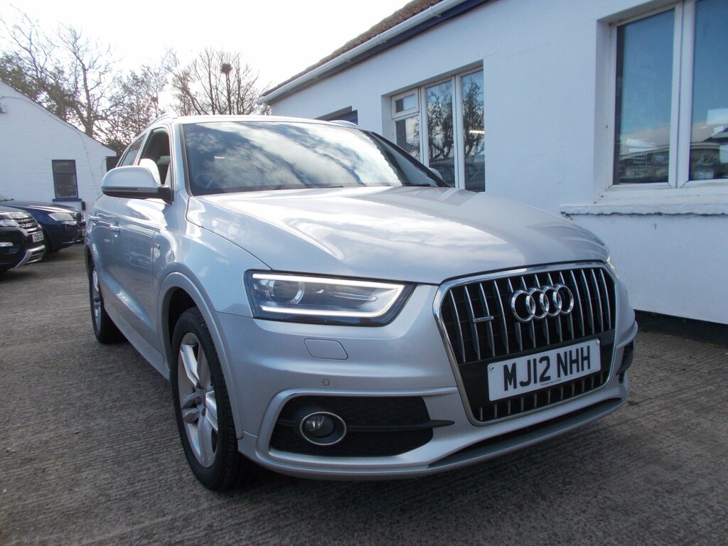 Audi Q3 2.0 Tdi S Line Suv S Tronic Quattro Eur MJ12NHH Silver #2