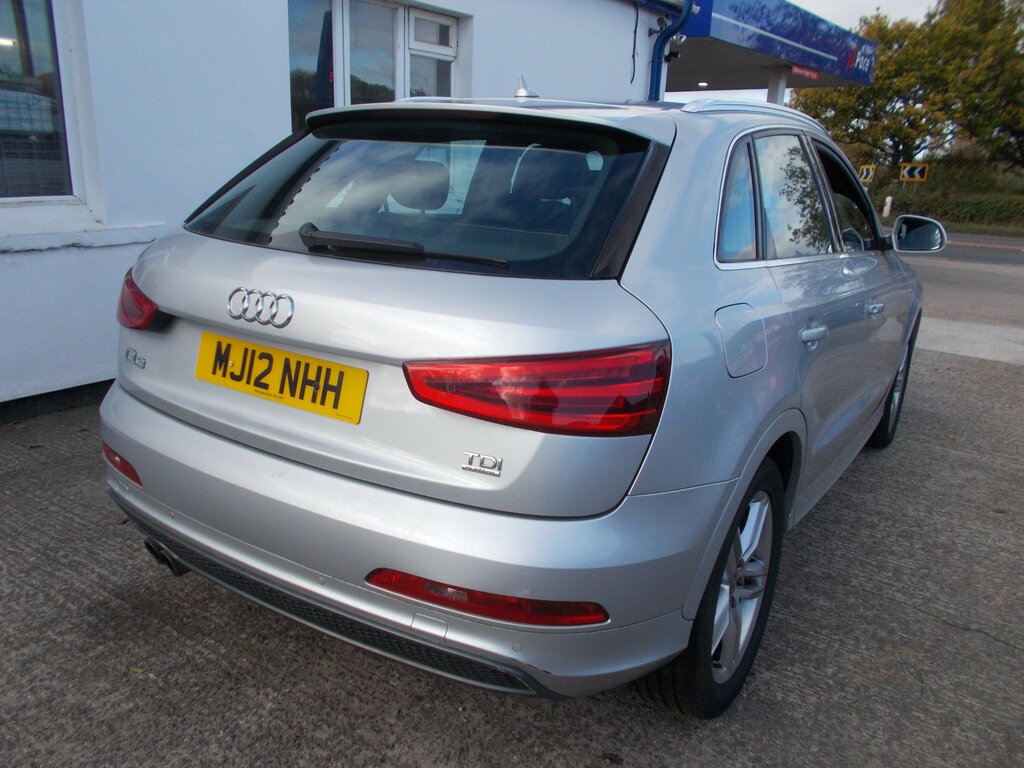 Audi Q3 2.0 Tdi S Line Suv S Tronic Quattro Eur MJ12NHH Silver #6