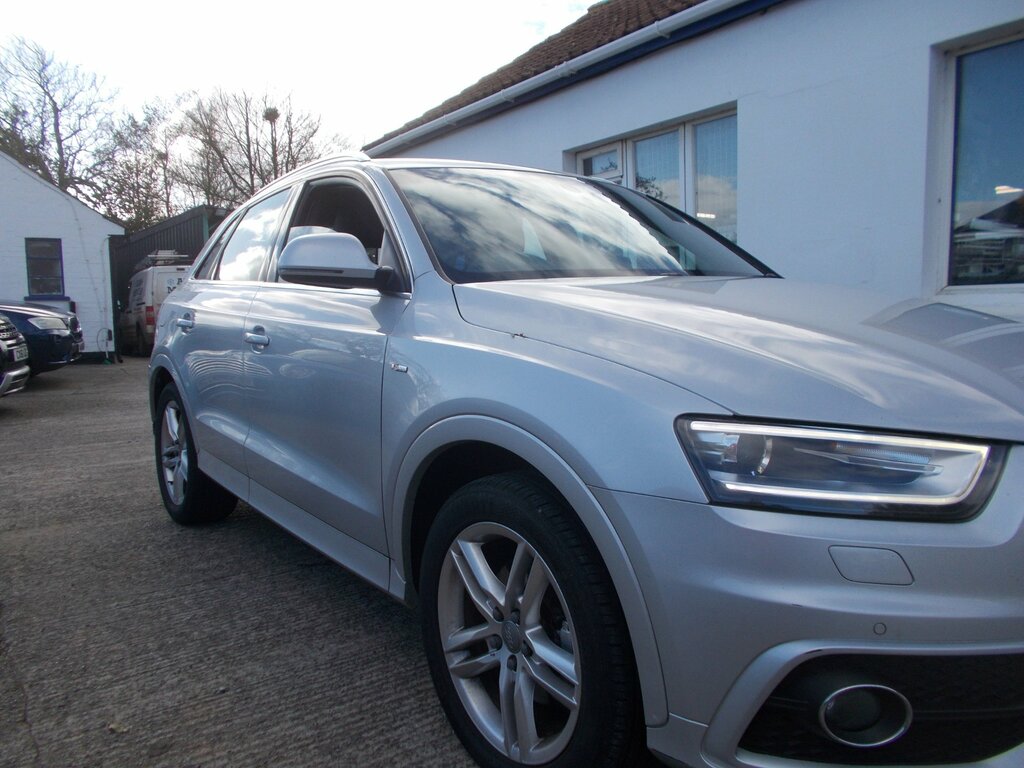 Audi Q3 2.0 Tdi S Line Suv S Tronic Quattro Eur MJ12NHH Silver #3