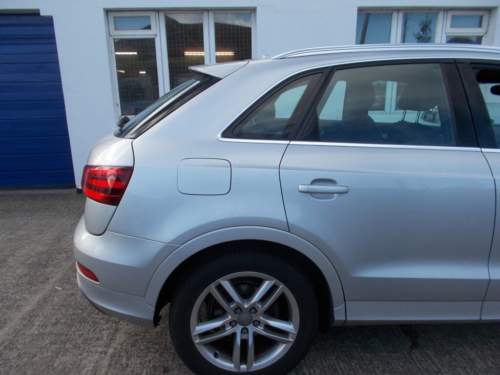 Audi Q3 2.0 Tdi S Line Suv S Tronic Quattro Eur MJ12NHH Silver #5