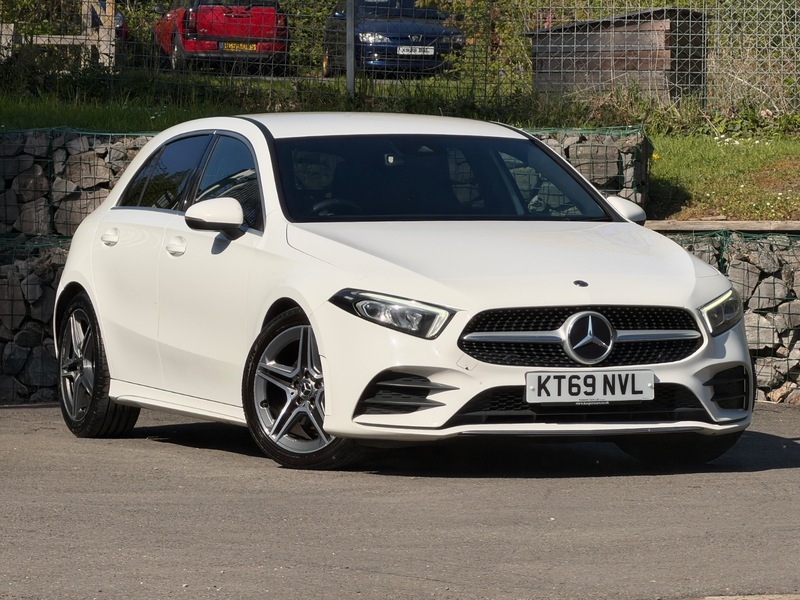 Mercedes-Benz A Class 2.0 A200d Amg Line KT69NVL White #5