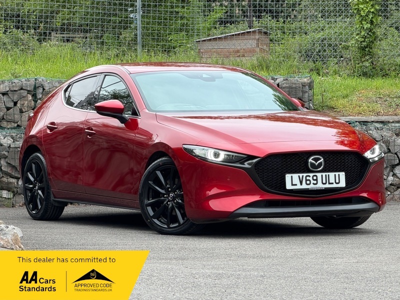 Mazda 3 2.0 Skyactiv-x Mhev Gt Red