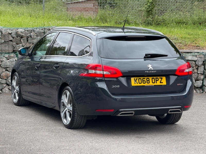 Peugeot 308 SW 1.5 Bluehdi Gt-line Euro Grey #4