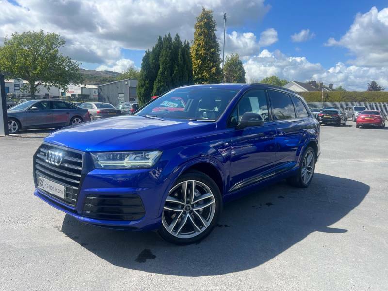 Audi Q7 3.0 Tdi V6 Black Edition Tiptronic Quattro Euro 6 YY18OCB Blue #3