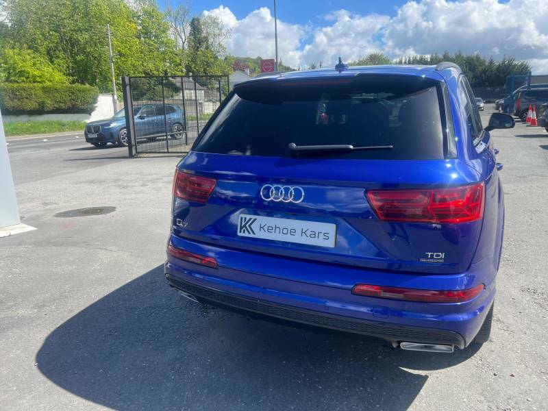 Audi Q7 3.0 Tdi V6 Black Edition Tiptronic Quattro Euro 6 YY18OCB Blue #6