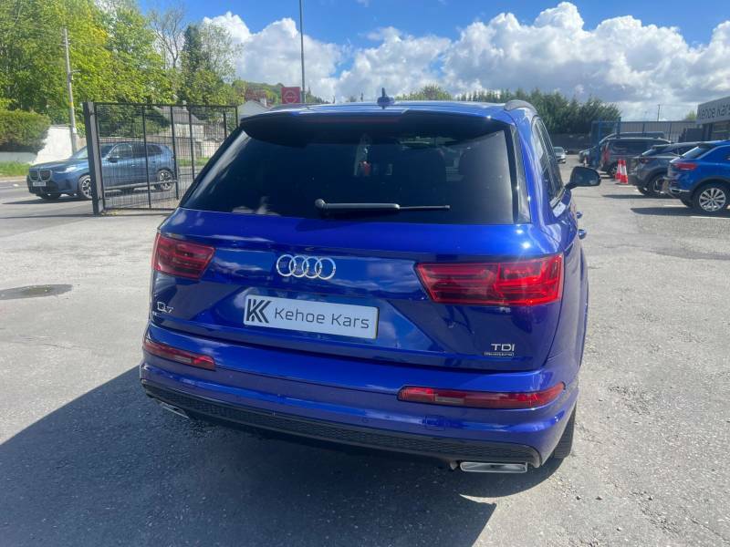 Audi Q7 3.0 Tdi V6 Black Edition Tiptronic Quattro Euro 6 YY18OCB Blue #5
