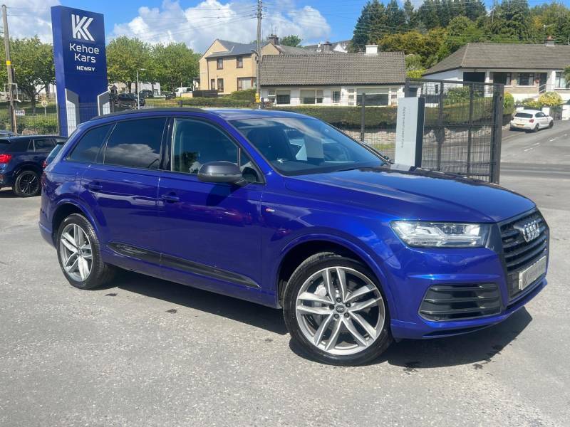 Audi Q7 3.0 Tdi V6 Black Edition Tiptronic Quattro Euro 6 Blue