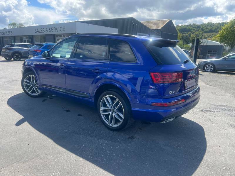 Audi Q7 3.0 Tdi V6 Black Edition Tiptronic Quattro Euro 6 YY18OCB Blue #4