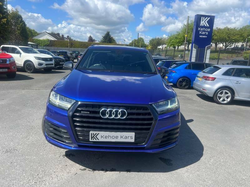 Audi Q7 3.0 Tdi V6 Black Edition Tiptronic Quattro Euro 6 YY18OCB Blue #2