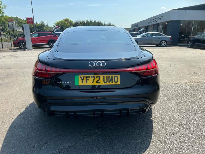 Audi E Tron GT 93.4Kwh Quattro - 2023 72 YF72UMO Black #4