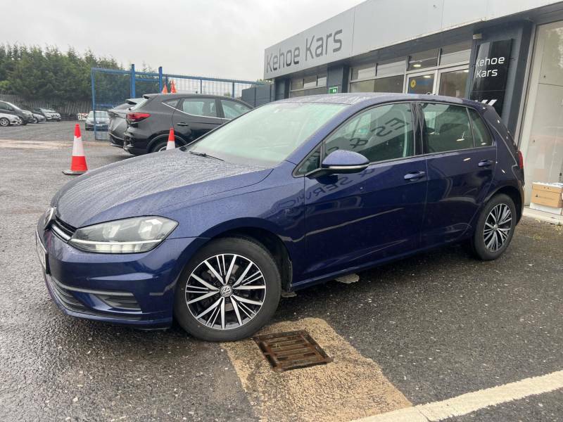 Volkswagen Golf 1.6 Tdi S Euro 6 Ss - 2018 18 GF18PPU Blue #2